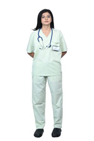 New Gen V Neck Scrub Suit for Woman