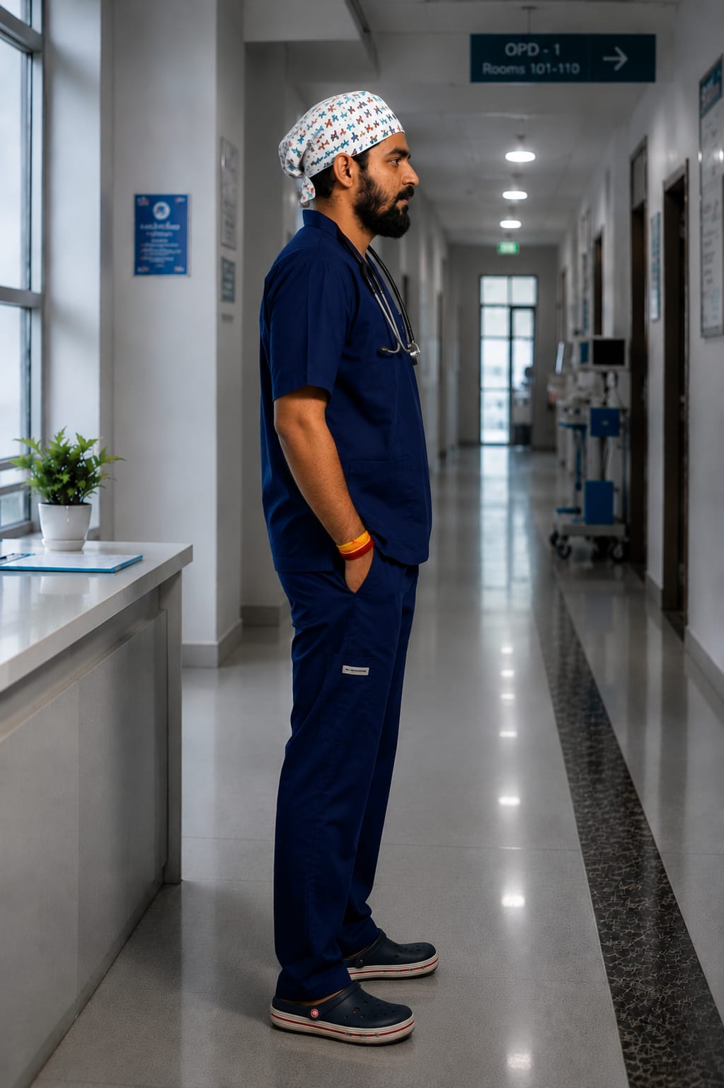 classic fit blue - Image 4