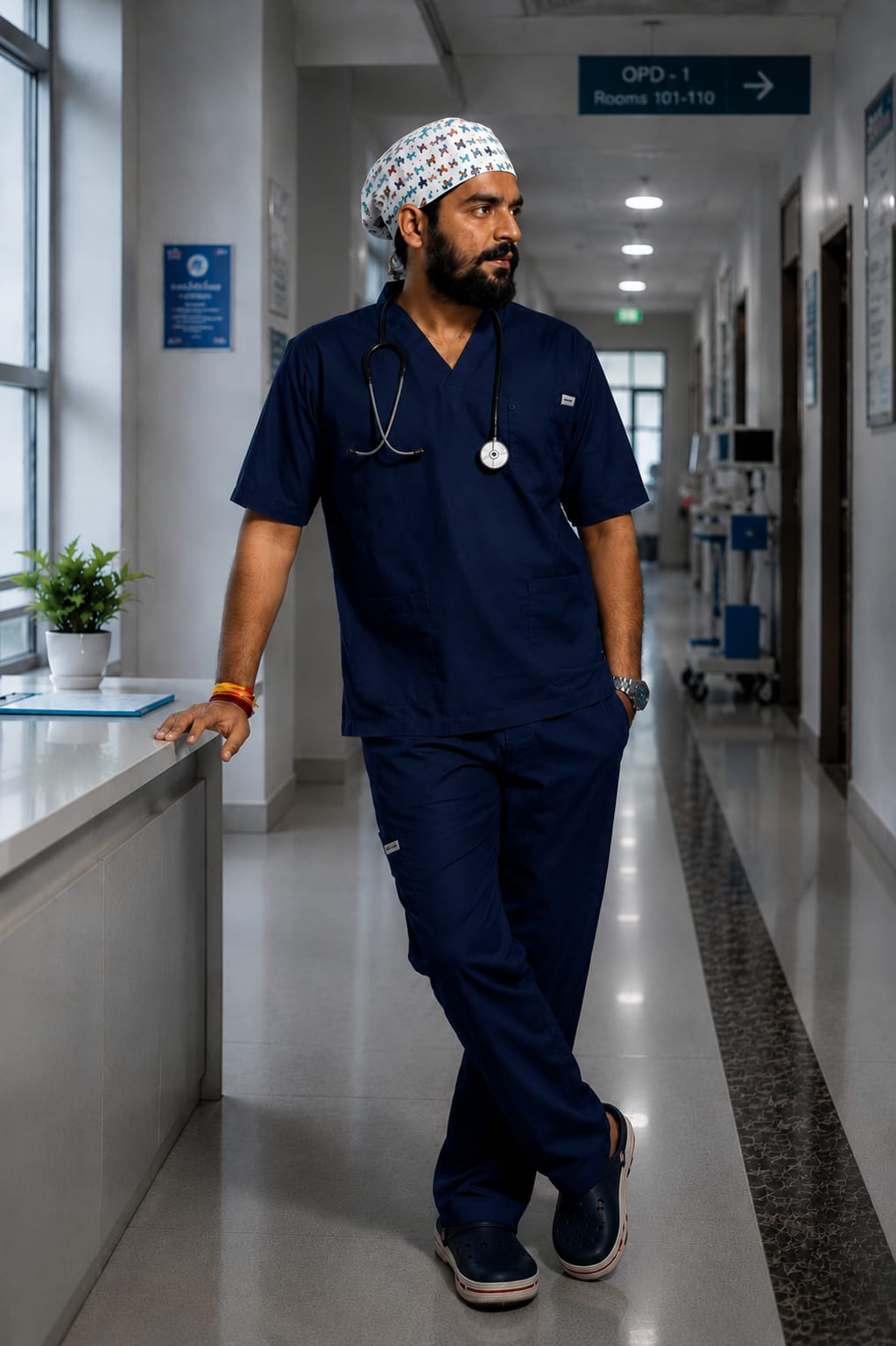 classic fit blue - Image 2